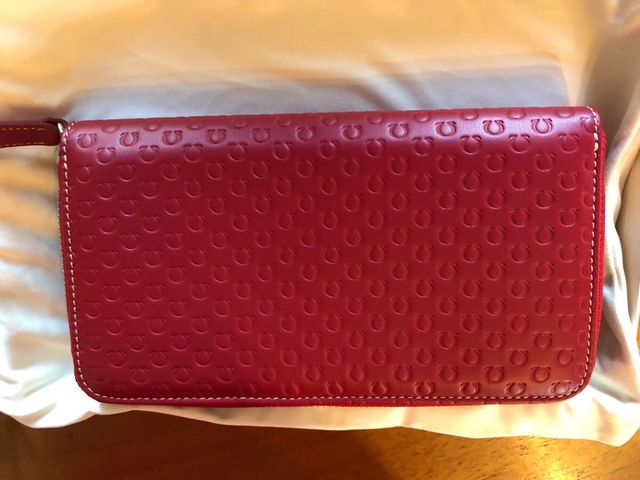 Portafoglio Omega Rosso da donna