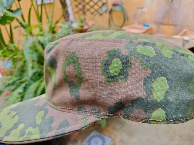 Gorra de campo camuflaje original