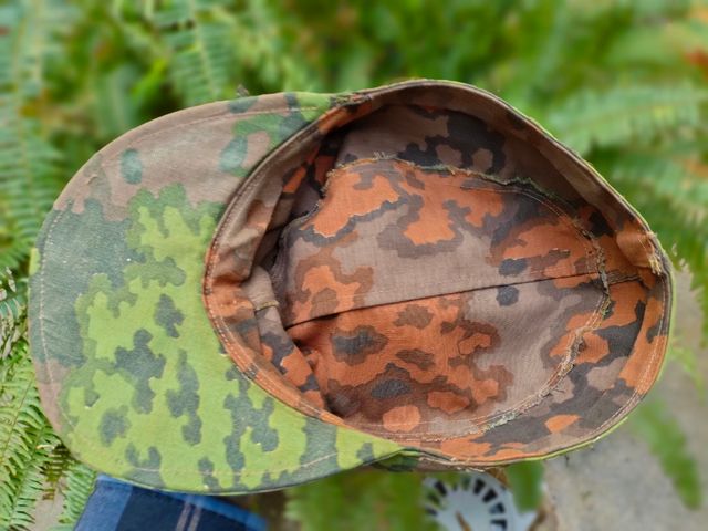 Gorra de campo camuflaje original