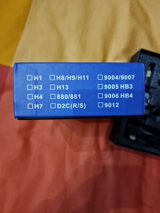 Led luz blanca coche