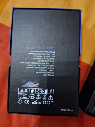 Led luz blanca coche