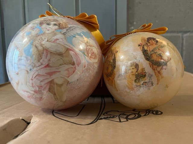 Palle di natale fatte a mano