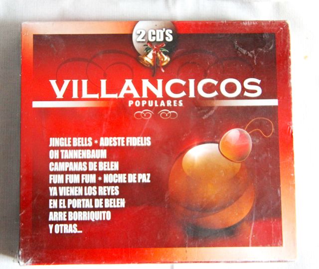 2 CD discos Villancicos populares , caja sin abril