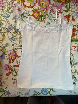 Camisa Tirantes de Encaje