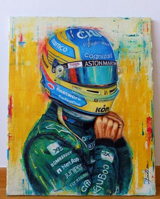 Scalextric Fernando Alonso Aston Martin 2023