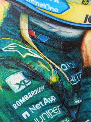 Scalextric Fernando Alonso Aston Martin 2023