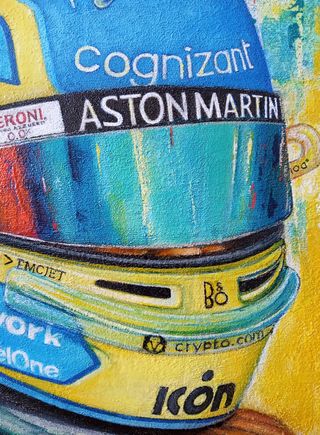 Scalextric Fernando Alonso Aston Martin 2023