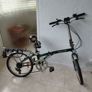 BICICLETA PLEGABLE Y EXTRAS