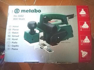 Cepillo de carpintero metabo nuevo 














