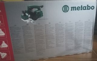 Cepillo de carpintero metabo nuevo 














