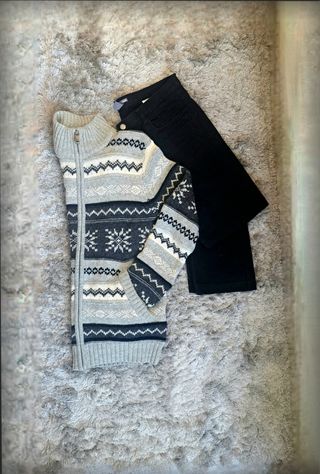 Lote conjunto chaqueta y pantalón hombre