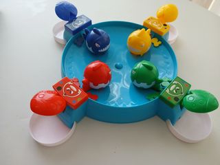 juego "Pirañas tragonas"