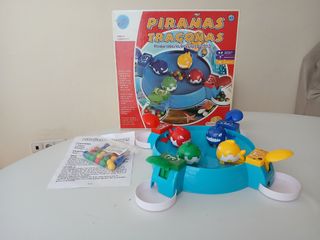 juego "Pirañas tragonas"