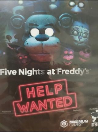 Five nights at freddy's help wanted ps4 precintado