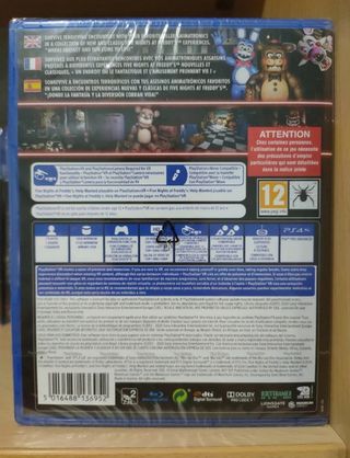 Five nights at freddy's help wanted ps4 precintado