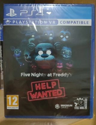Five nights at freddy's help wanted ps4 precintado