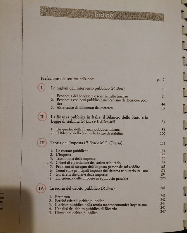 Corso Di Scienza Delle Finanze