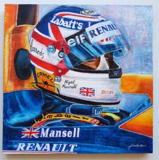 Scalextric Nigel Mansell 1992