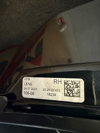Faro delantero derecho Range Rover Evoque L538