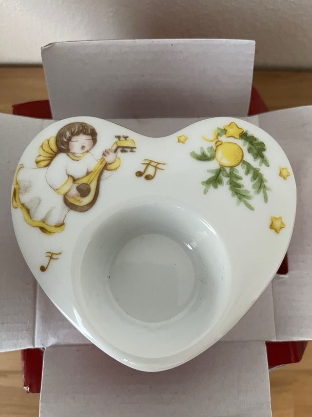 Thun Porta candela tea light a forma di cuore