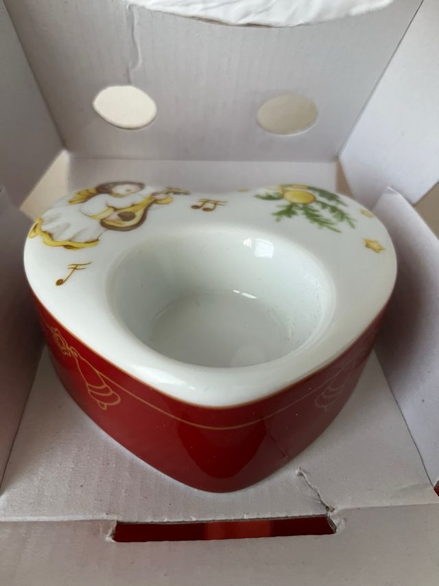 Thun Porta candela tea light a forma di cuore