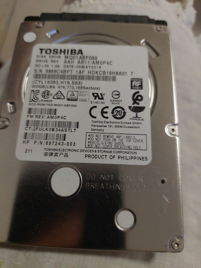 Toshiba disk drive