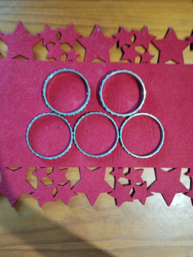 Pack 5 pulseras chica