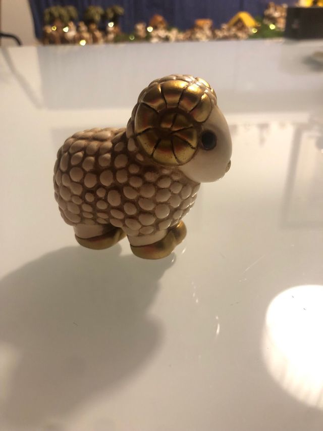 Presepe Classico. Thun. Ariete bianco  RARO