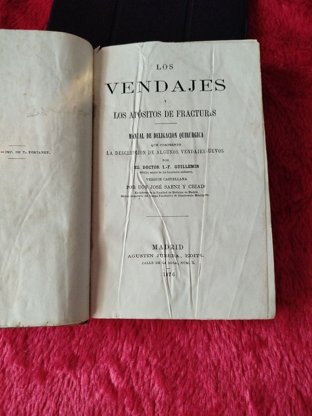 Los VENDAJES y los apósitos de fracturas