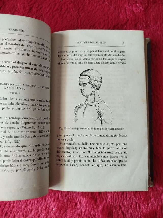 Los VENDAJES y los apósitos de fracturas