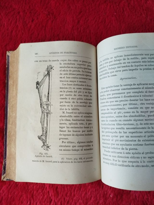 Los VENDAJES y los apósitos de fracturas