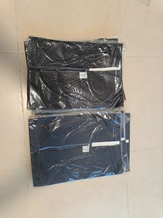 Camisetas de tirantes negras 