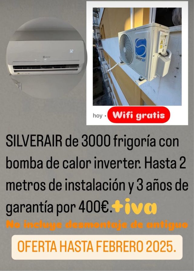 OFERTA AIRE ACONDICIONADO
