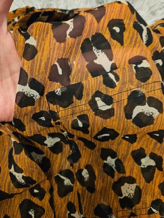 Camisa leopardo gasa