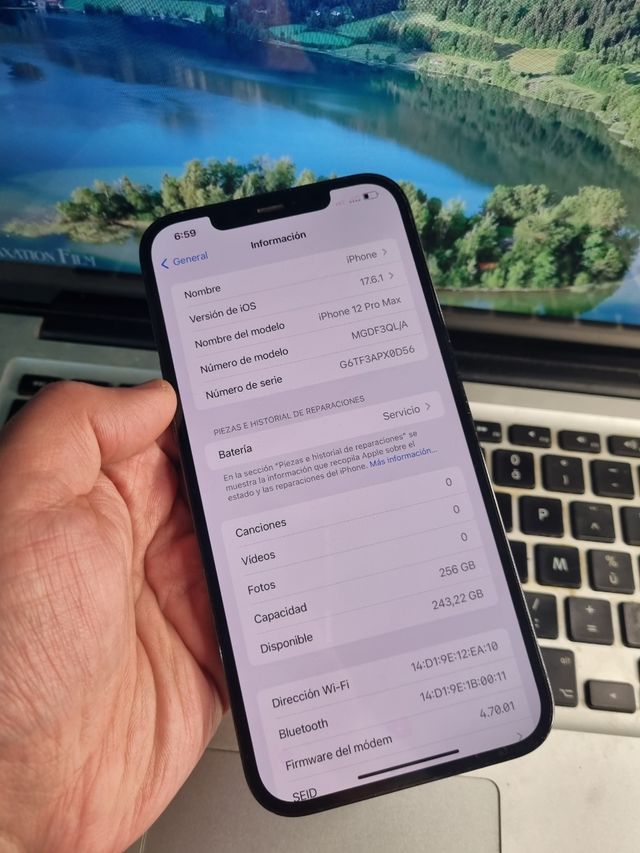 Iphone 12 pro max 256Gb