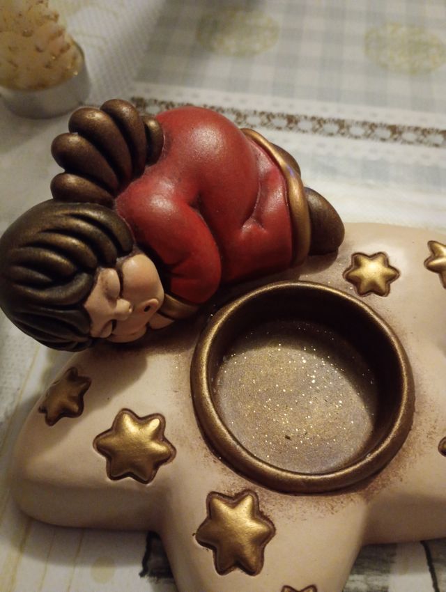 Porta candela angelo thun