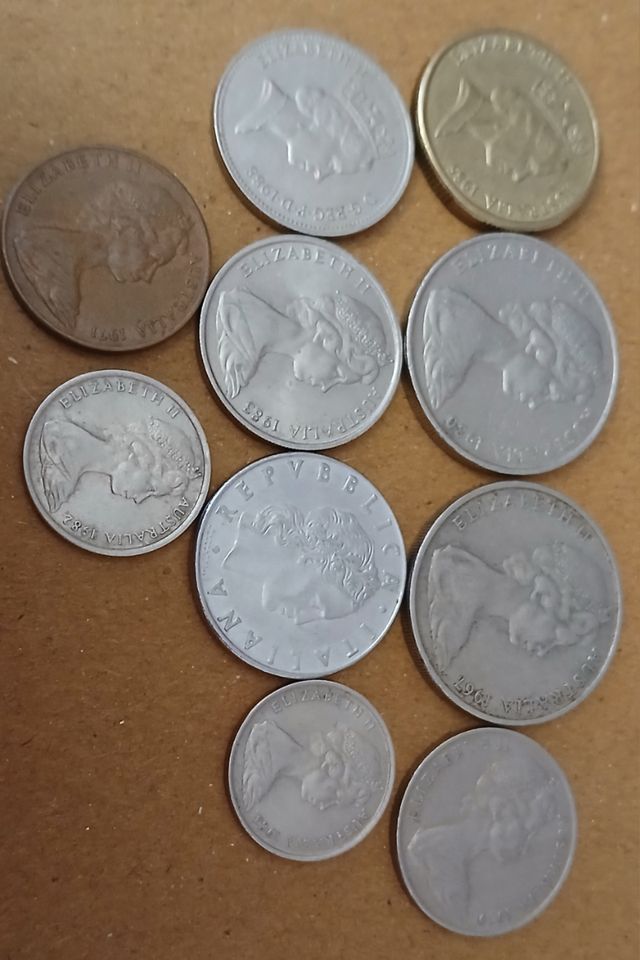 Monedas  de Elizabeth  ll