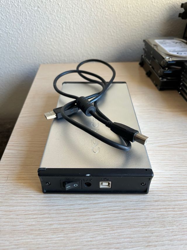 Adaptador disco duro externo