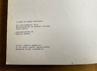 LIBRO DOLLARI E SPICCIOLI ZIO PAPERONE 1972