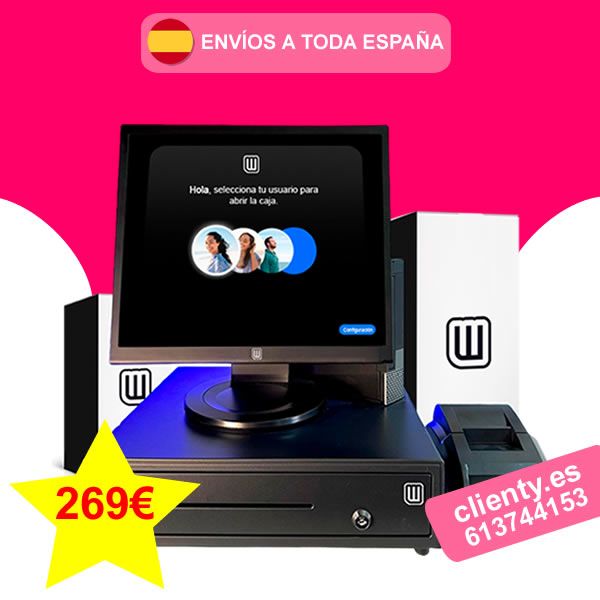 El mejor TPV con sus accesorios