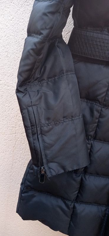 Plumífero negro Zara