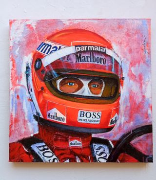 Scalextric Niki Lauda Marlboro McLaren 1984