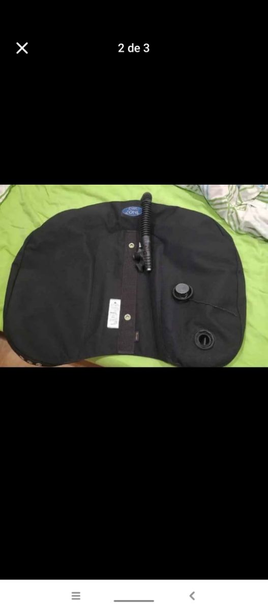 Asa de mergulho + backplate