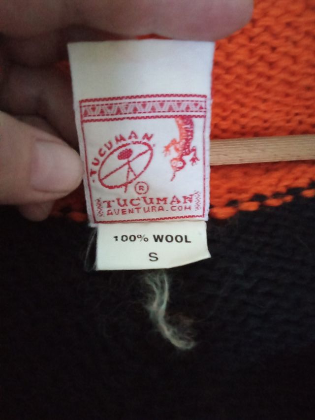 Poncho con capucha tucuma S