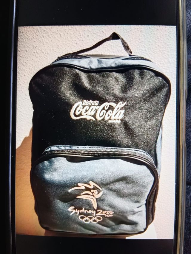 Mochila de Cocacola jjoo Sidney sin estrenar.
