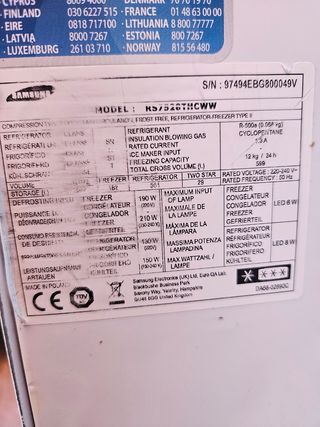 ventilador congelador samsung inverter