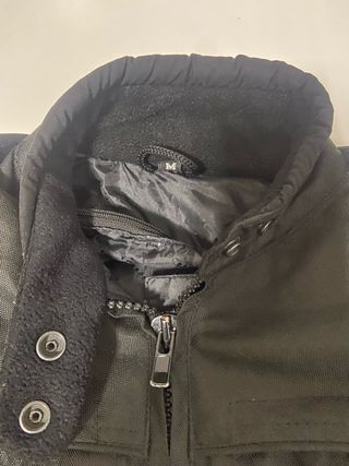 Chaqueta moto con coderas 