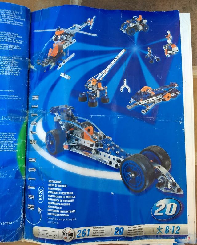 Juguete - Meccano.Juego de construcción