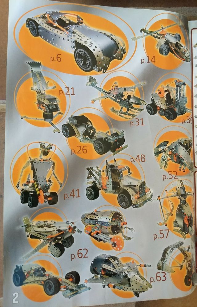 Juguete - Meccano.Juego de construcción