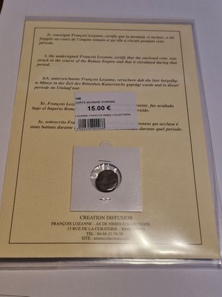 Moneda romana Constancio Galo